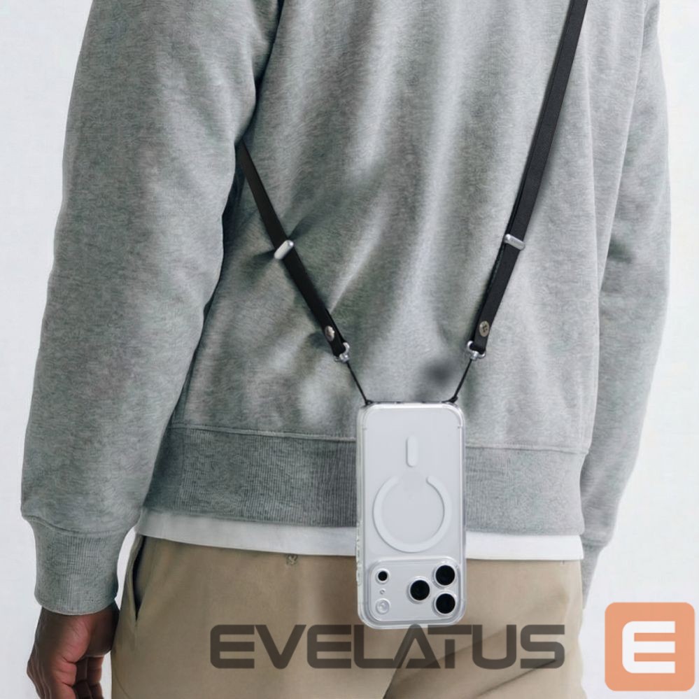 Kitos prekės Spigen Spigen DA30L phone lanyard - black