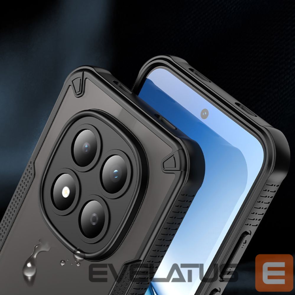 Kitos prekės Tech-Protect Tech-Protect Rugged Shield MagSafe Case for Xiaomi Redmi Note 15 Pro 5G - Black