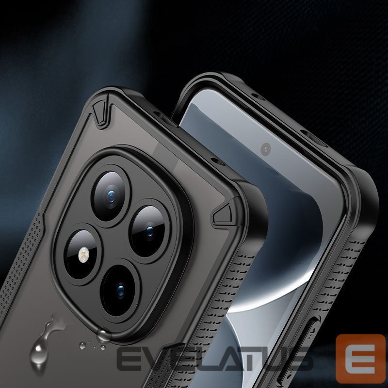 Kitos prekės Tech-Protect Tech-Protect Rugged Shield MagSafe case for Xiaomi Poco M8 Pro / Xiaomi Redmi Note 15 Pro+ 5G - black