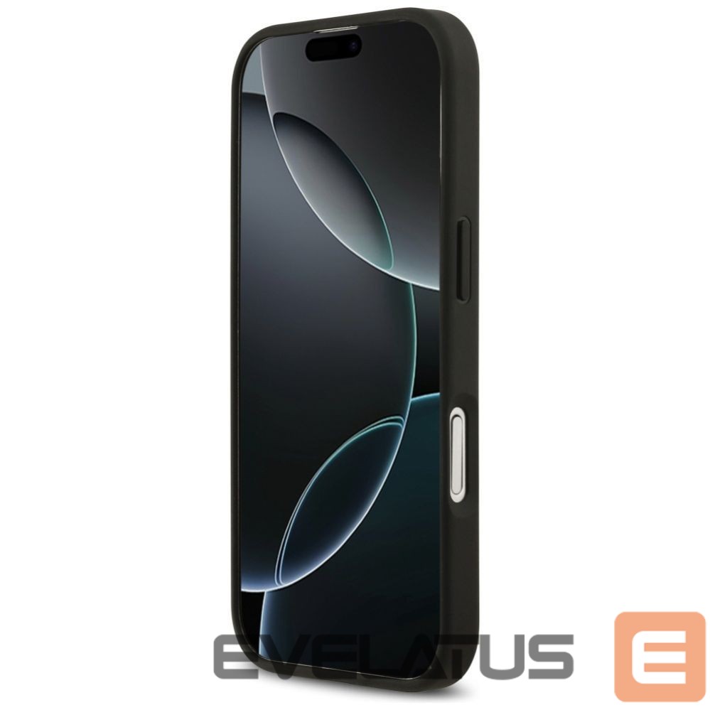 Kitos prekės Guess Guess 4G Circle Classic Logo MagSafe case for iPhone 17 - black