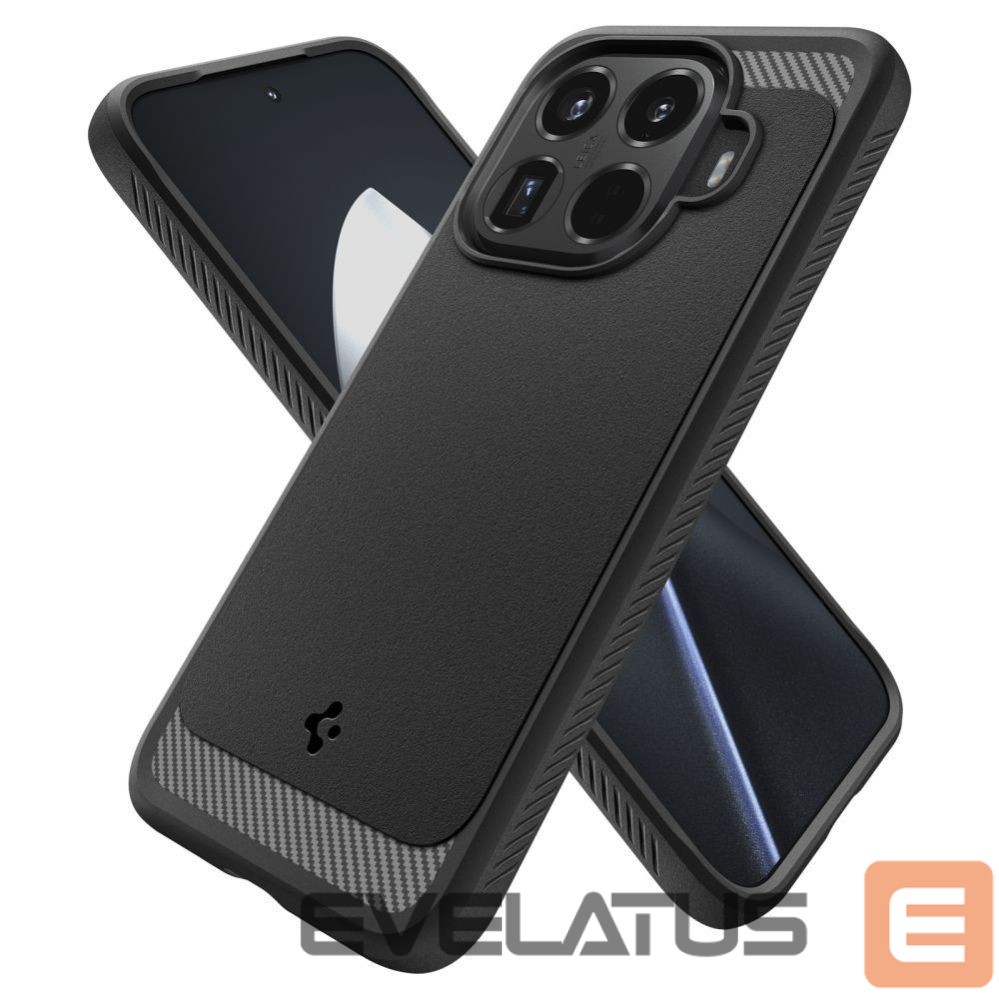 Kitos prekės Spigen Spigen Rugged Armor Case for Xiaomi 15T Pro - Black