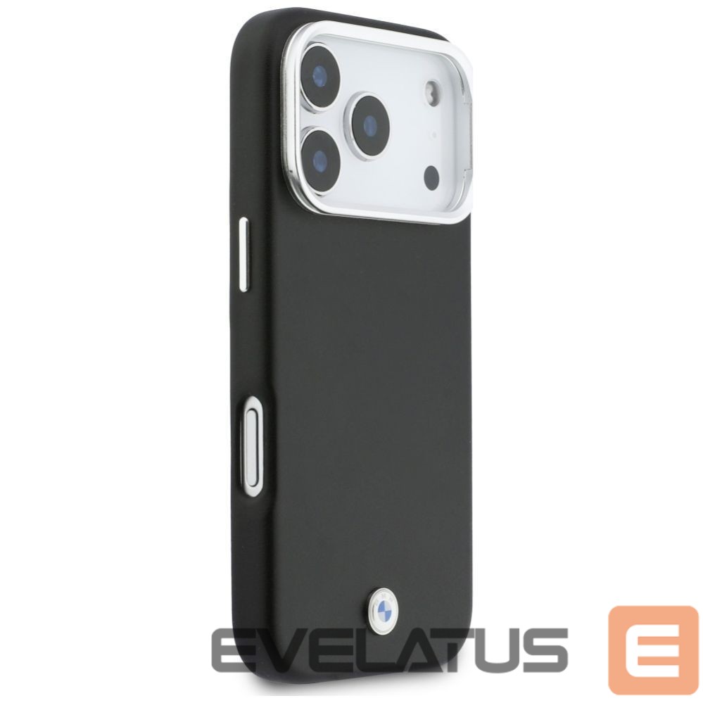 Kitos prekės BMW BMW M Sign Metal Logo MagSafe Case for iPhone 17 Pro - Black