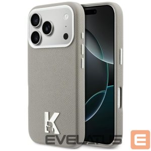 Kitos prekės Karl Lagerfeld  Karl Lagerfeld Karl Head Logo MagSafe Case for iPhone 17 Pro - Gray 