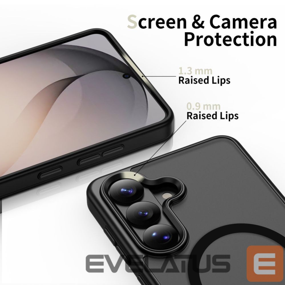 Kitos prekės Tech-Protect Tech-Protect Magmat MagSafe Case for Samsung Galaxy S26 - Black