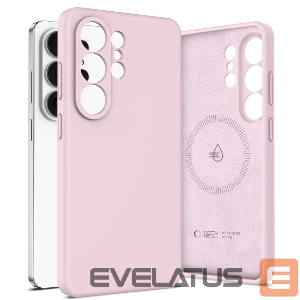 Kitos prekės Tech-Protect Tech-Protect Silicone MagSafe Case for Samsung Galaxy S26 Ultra - Pink