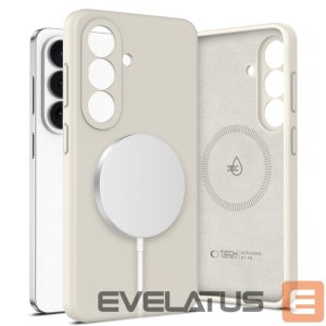 Kitos prekės Tech-Protect  Tech-Protect Silicone MagSafe Case for Samsung Galaxy S26+ - Beige 