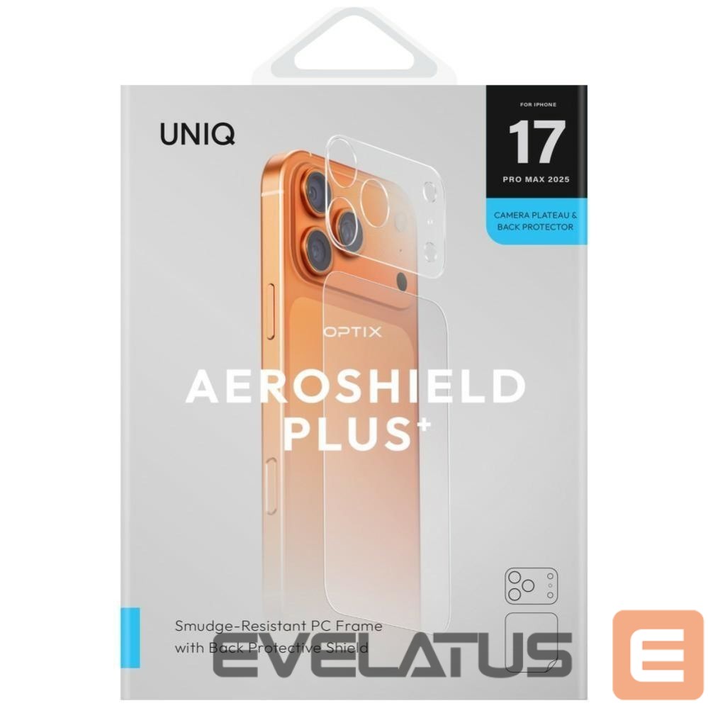 Kitos prekės UNIQ Uniq Optix Aeroshield+ Camera Module Protector for iPhone 17 Pro Max