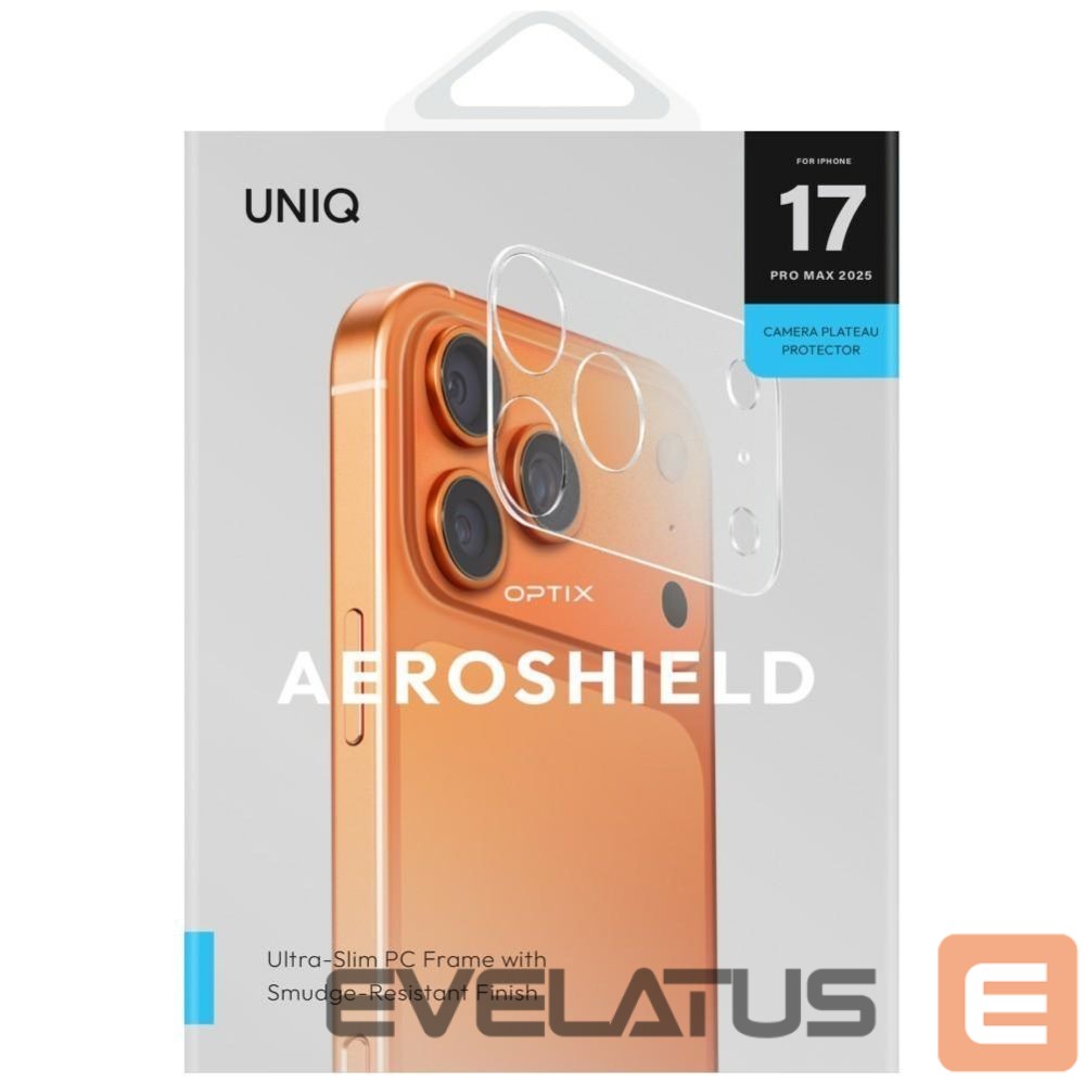 Kitos prekės UNIQ Uniq Optix Aeroshield Camera Module Protector for iPhone 17 Pro Max