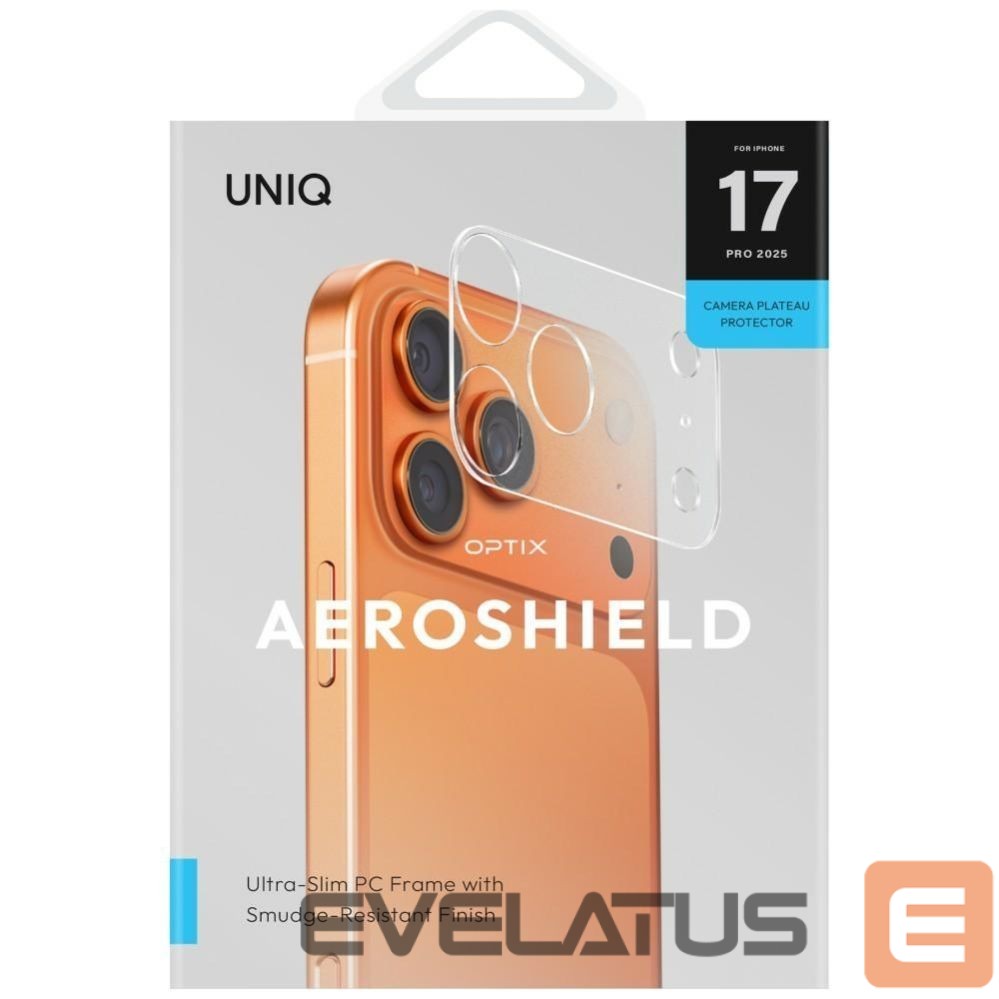 Kitos prekės UNIQ Uniq Optix Aeroshield Camera Module Protector for iPhone 17 Pro