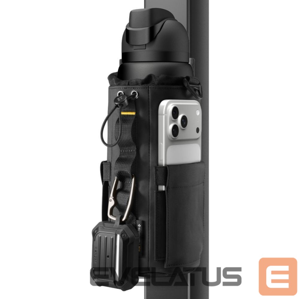 Dviračio priedas Spigen Spigen Tumbler Holder Bag Magnetic for Water Bottle, Phone, Keys - Black