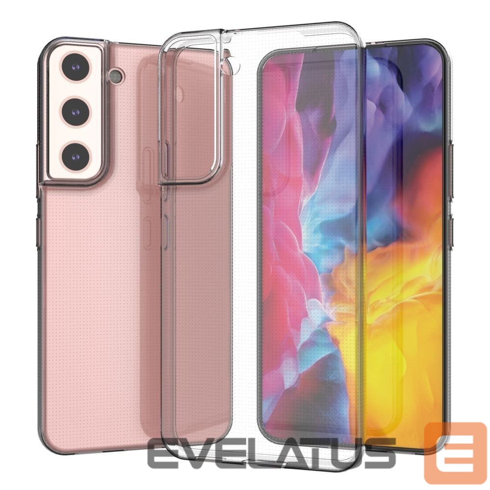 Kitos prekės Hurtel Ultra Clear 0.5mm Samsung Galaxy S22+ (S22 Plus) gel case cover transparent