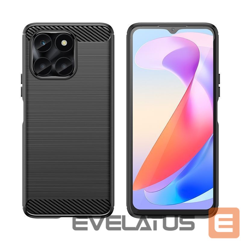 Kitos prekės Hurtel Carbon Case for Honor X6a - black