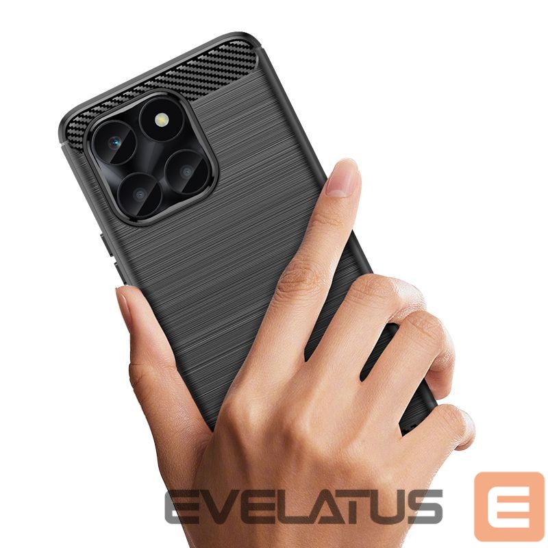 Kitos prekės Hurtel Carbon Case for Honor X6a - black