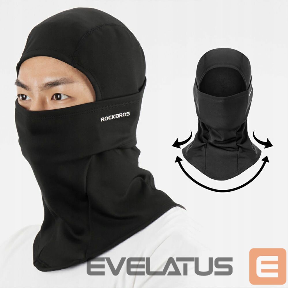 Kitas produktas Rockbros Rockbros LF7345BK sports balaclava insulated - black