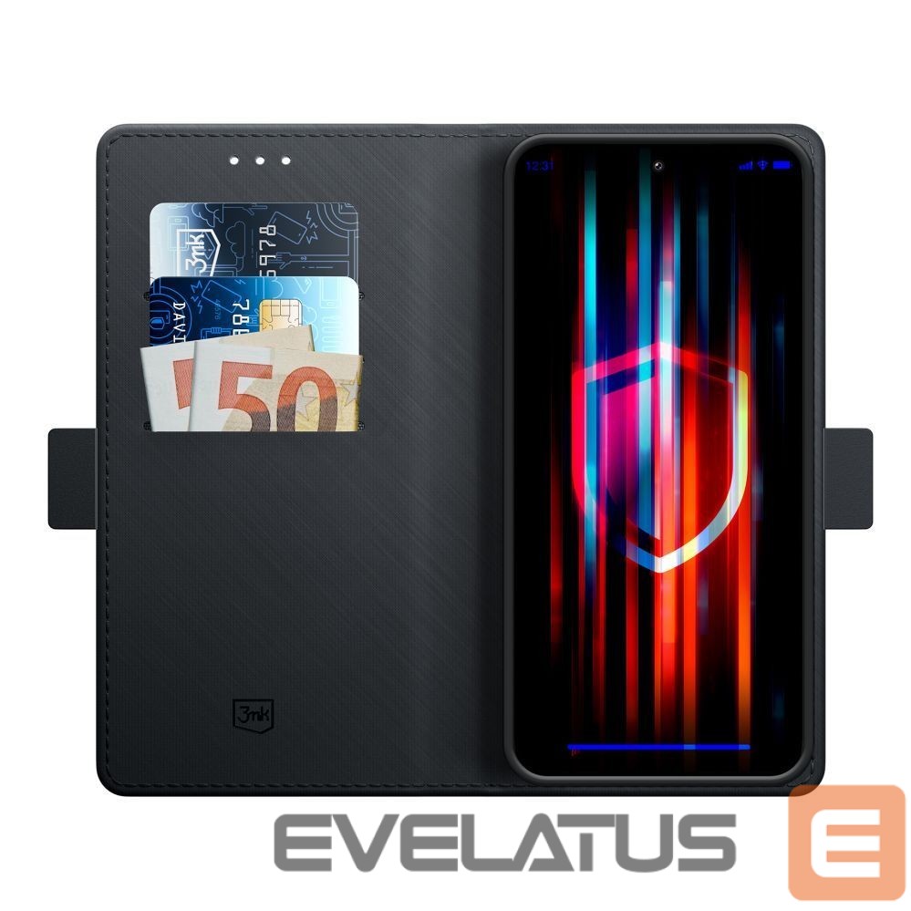 Kitos prekės 3MK 3mk Wallet Case for Oppo A58 4G - Black