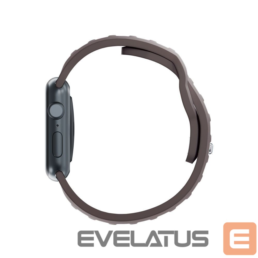 Kitos prekės 3MK 3mk Silicone Watch Strap for Apple Watch 38/40/41 mm - Dark Gray