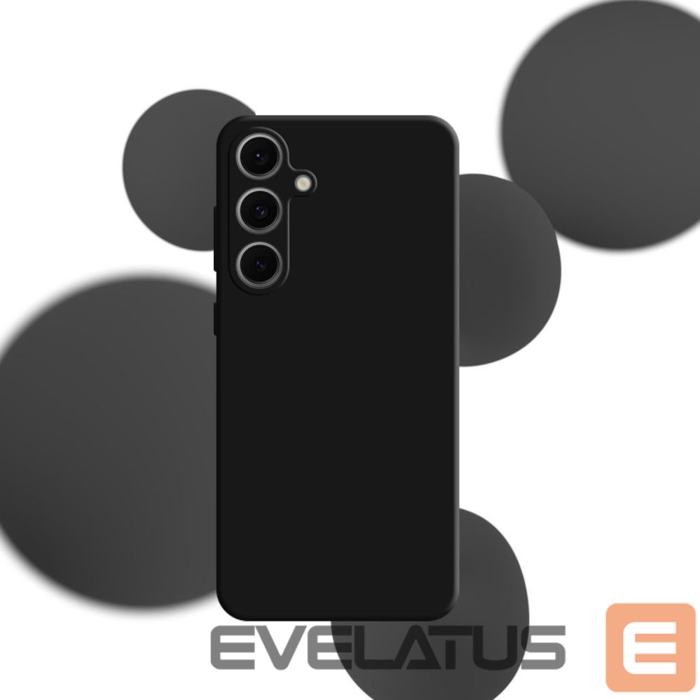 Kitos prekės 3MK 3mk Silicone Case for Samsung Galaxy S24 FE - Black