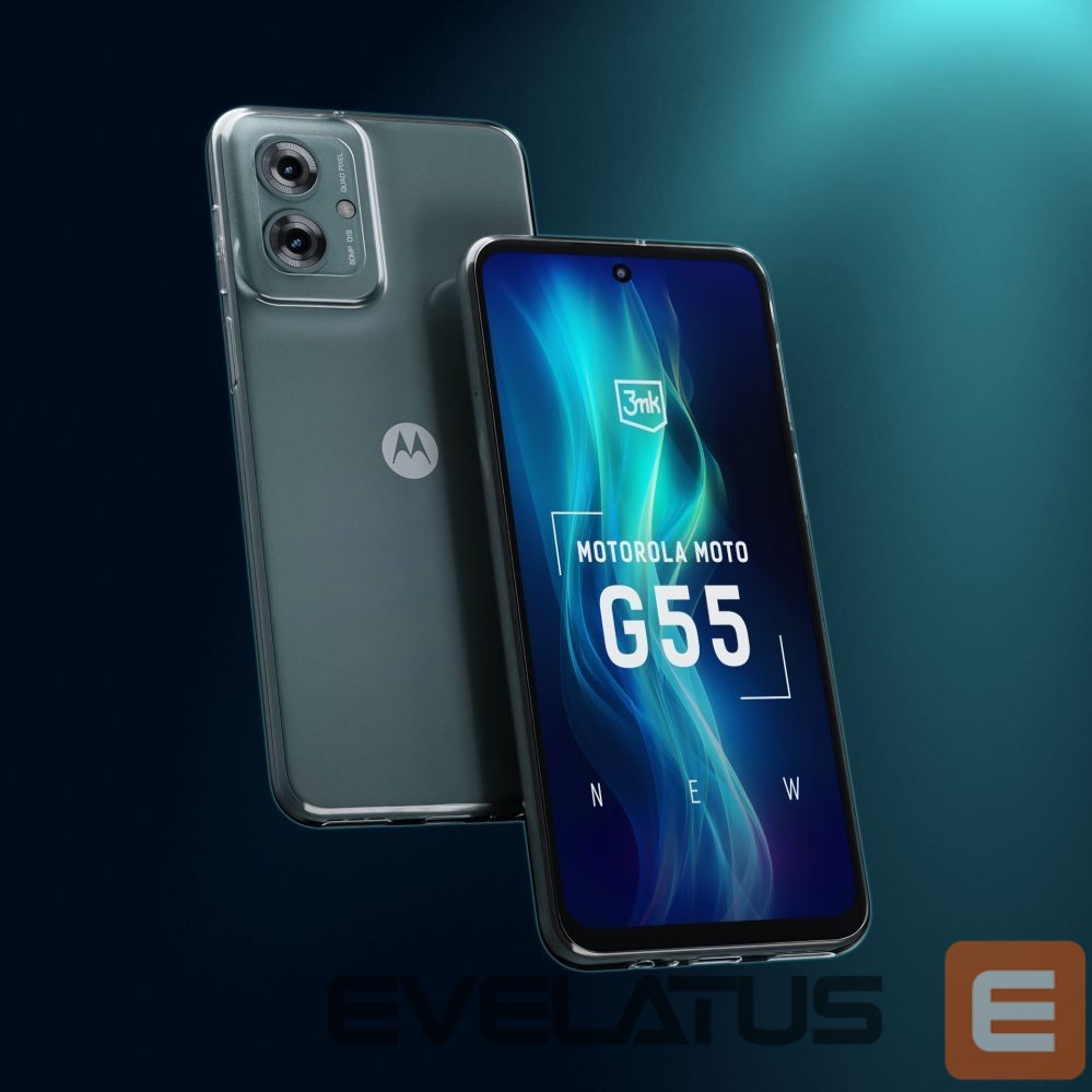 Kitos prekės 3MK 3mk Clear Case for Motorola Moto G55 5G - transparent
