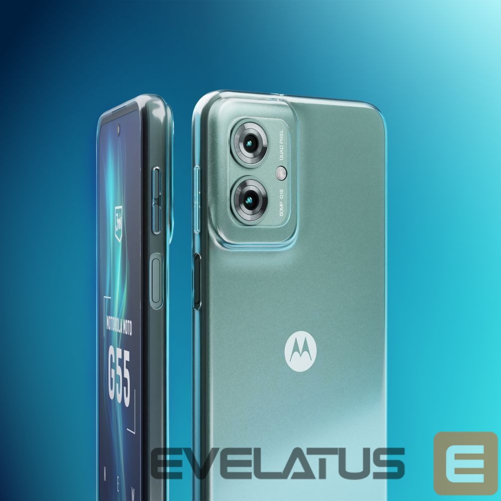 Kitos prekės 3MK 3mk Clear Case for Motorola Moto G55 5G - transparent