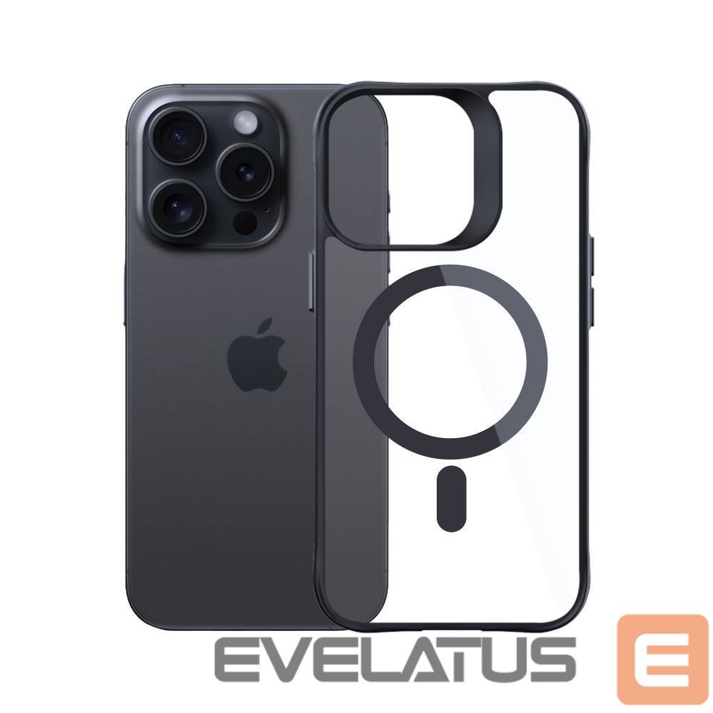 Kitos prekės 3MK 3mk Satin Armor MagCase for Apple iPhone 15 Pro - Transparent