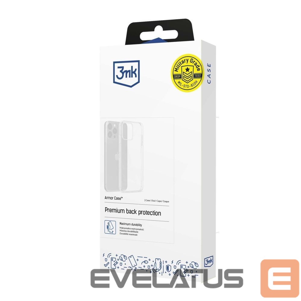 Kitos prekės 3MK 3mk Armor Case for Samsung Galaxy S25 Ultra - Transparent