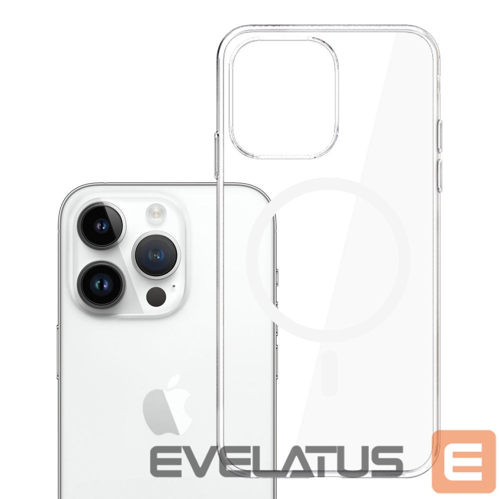 Kitos prekės 3MK 3mk Clear MagCase Case for Apple iPhone 14 Pro Max - Transparent