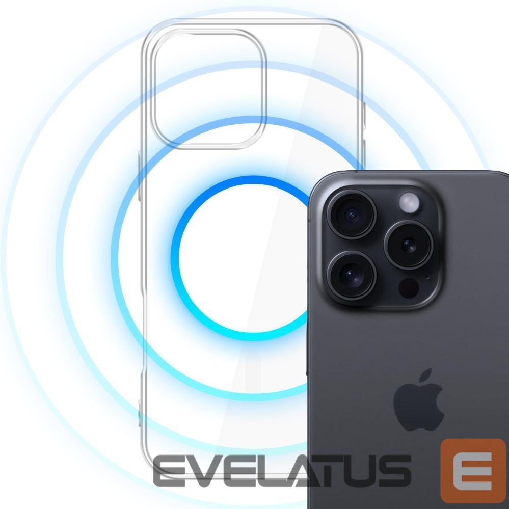 Kitos prekės 3MK 3mk Clear MagCase Case for Apple iPhone 16 Pro - Transparent
