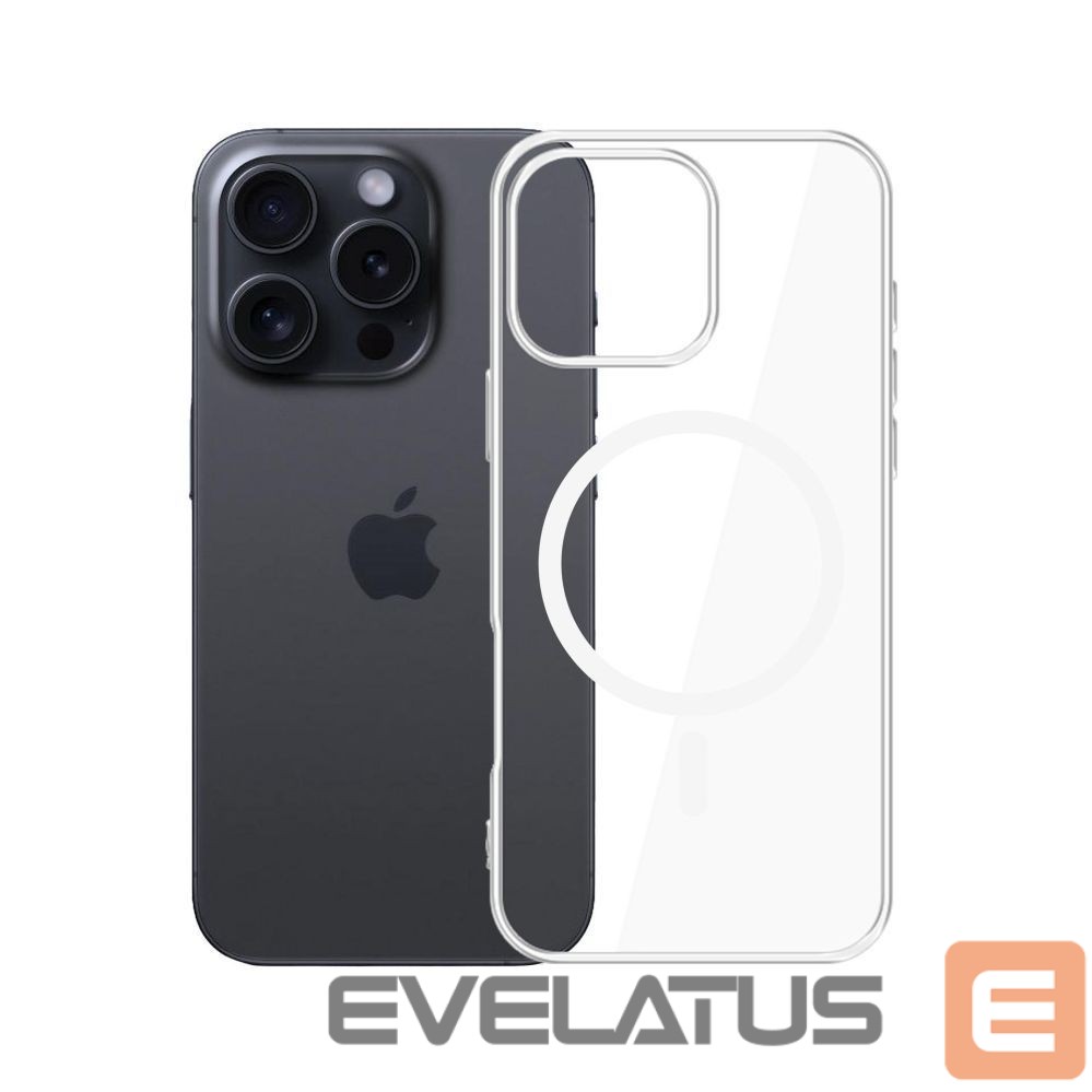 Kitos prekės 3MK 3mk Clear MagCase Case for Apple iPhone 16 Pro - Transparent