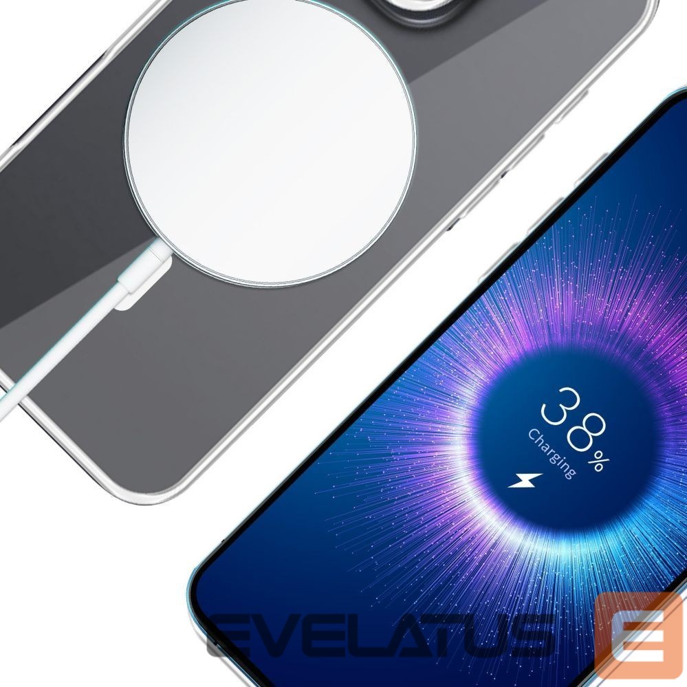 Kitos prekės 3MK 3mk Clear MagCase Case for Apple iPhone 16 Pro - Transparent