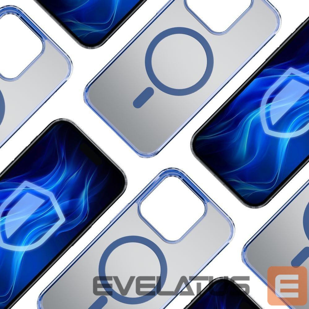 Kitos prekės 3MK 3mk Frosty MagCase Blue Case for Apple iPhone 15 Pro Max - Blue