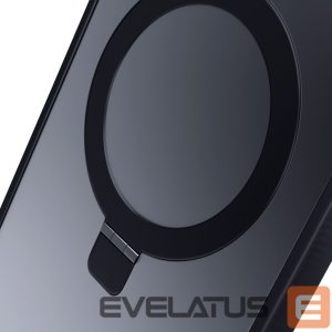 Kitos prekės 3MK  3mk Smoke Case Mag&Stand for Apple iPhone 16 - black 