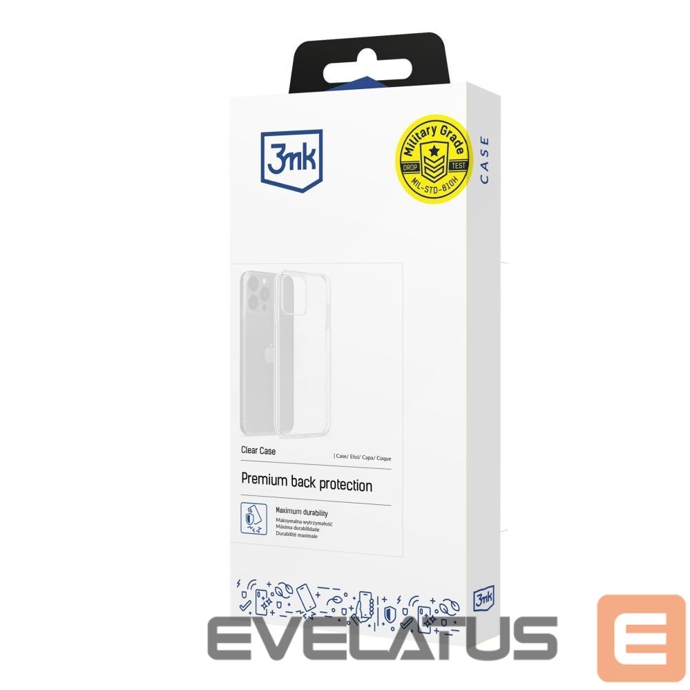 Kitos prekės 3MK 3mk Clear Case for Samsung Galaxy S25 - transparent