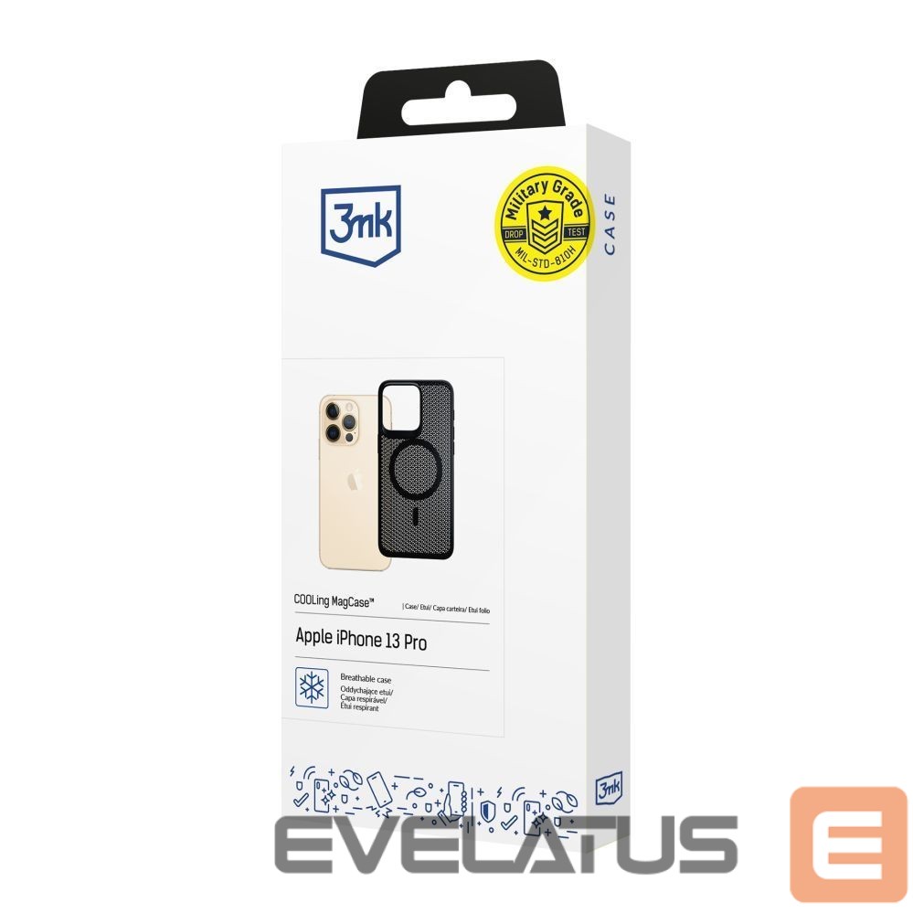 Kitos prekės 3MK 3mk COOLing MagCase for Apple iPhone 13 Pro - Black
