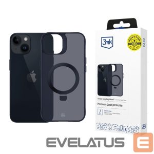 Kitos prekės 3MK  3mk Smoke Case Mag&Stand for Apple iPhone 14 plus - black 