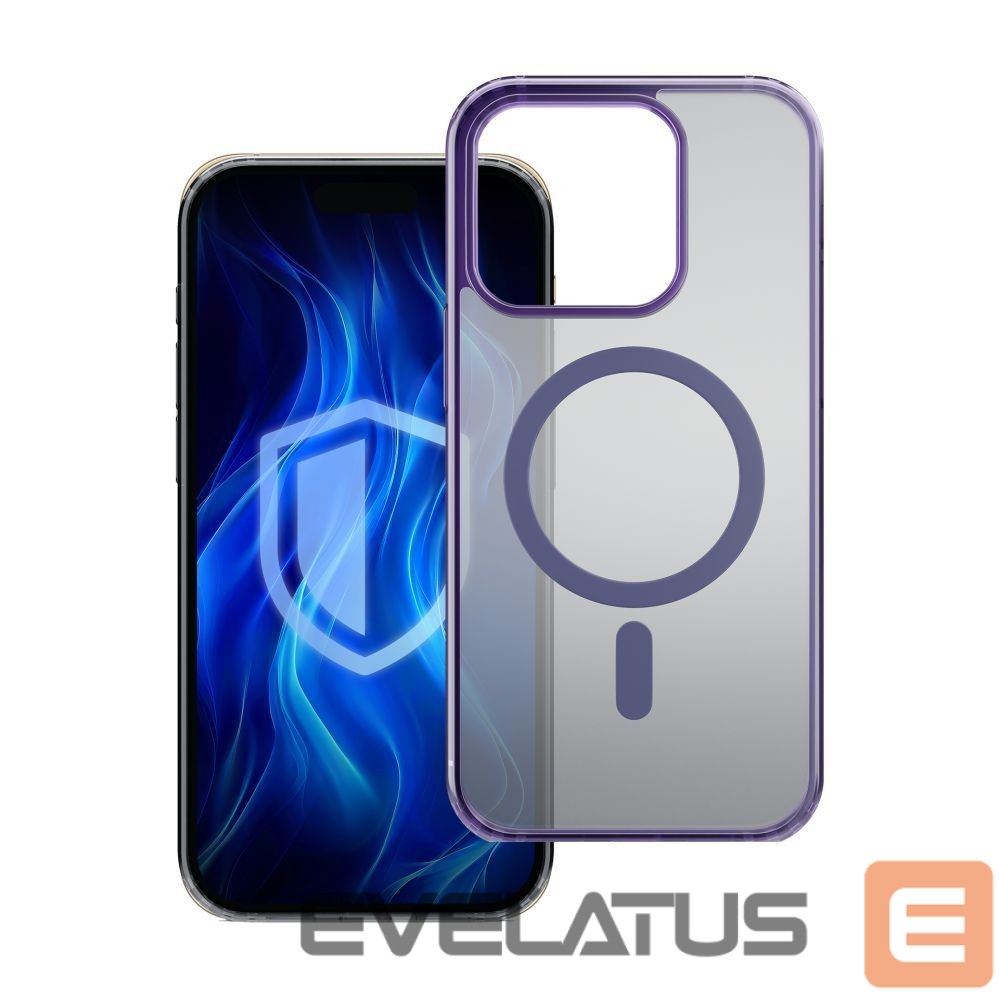 Kitos prekės 3MK 3mk Frosty MagCase Purple Case for Apple iPhone 15 Pro - purple