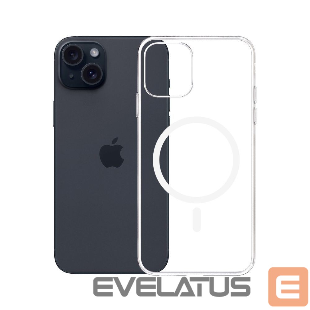 Kitos prekės 3MK 3mk Clear MagCase for Apple iPhone 15 Plus - transparent
