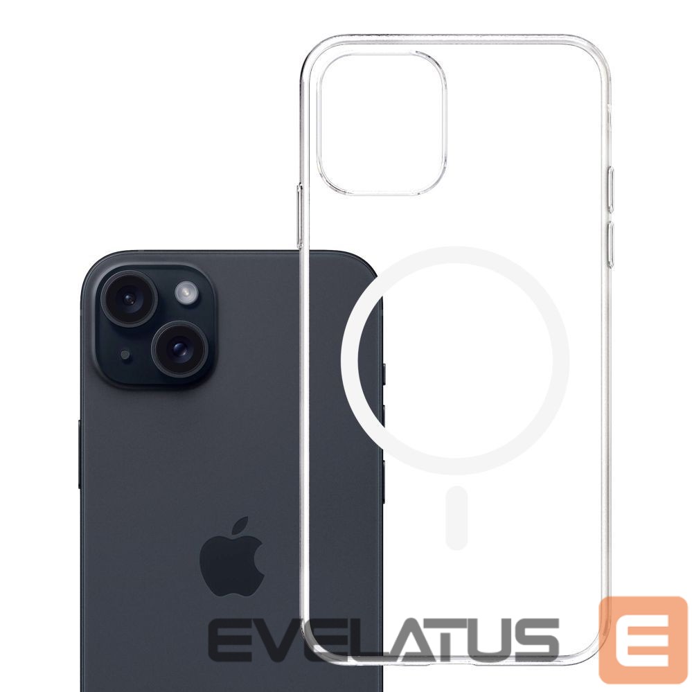 Kitos prekės 3MK 3mk Clear MagCase for Apple iPhone 15 Plus - transparent