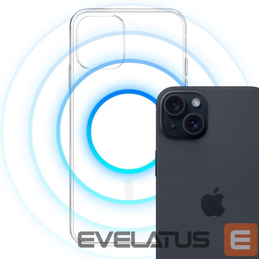 Kitos prekės 3MK 3mk Clear MagCase for Apple iPhone 15 Plus - transparent