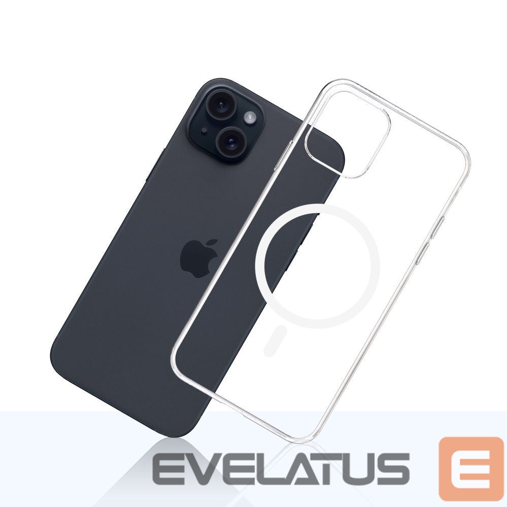 Kitos prekės 3MK 3mk Clear MagCase for Apple iPhone 15 Plus - transparent