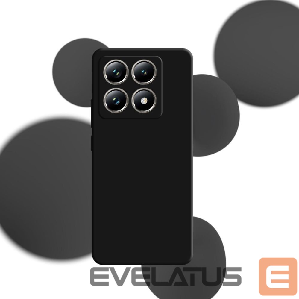 Kitos prekės 3MK 3mk Silicone Case for Xiaomi 14T Pro - black