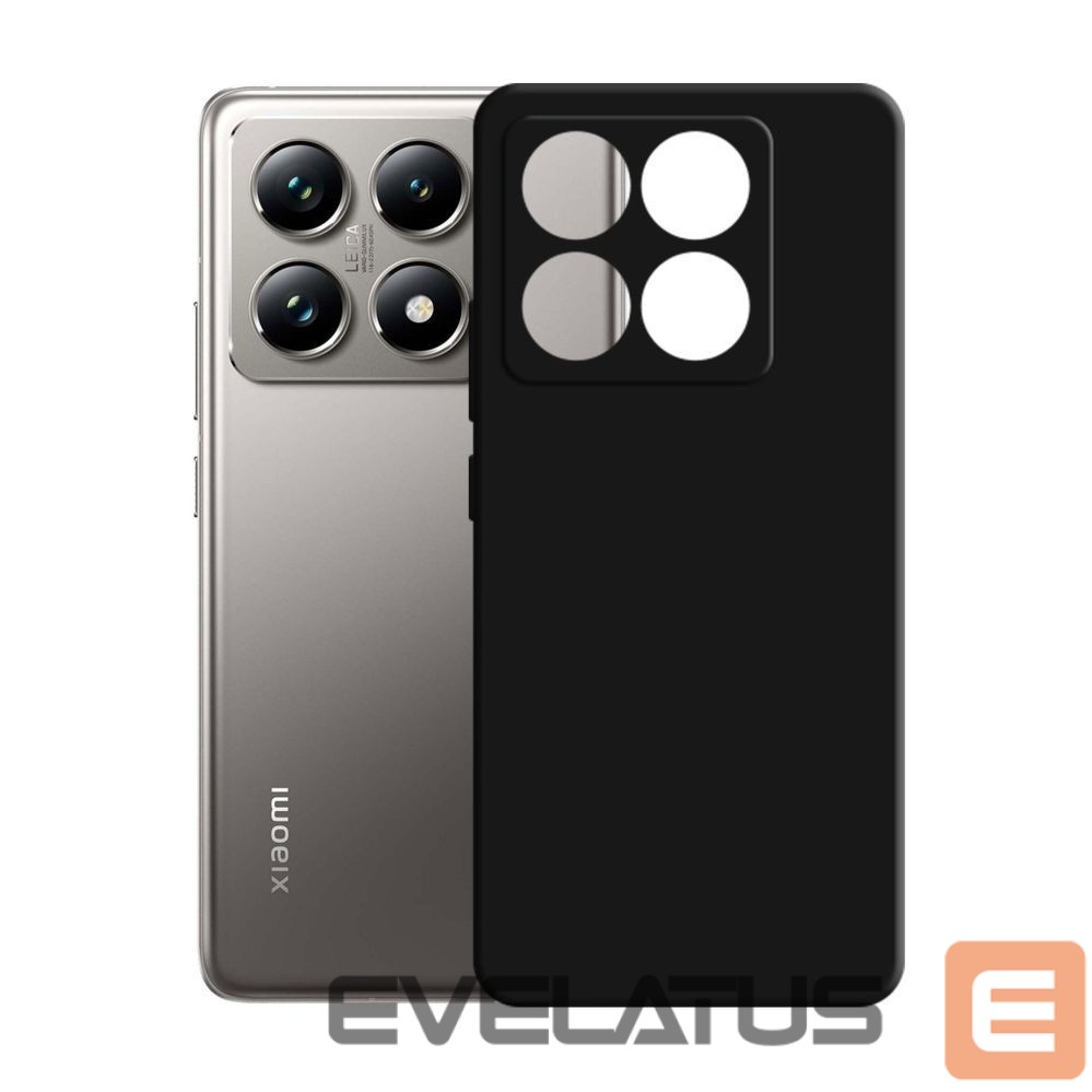 Kitos prekės 3MK 3mk Silicone Case for Xiaomi 14T Pro - black