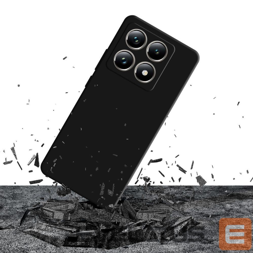 Kitos prekės 3MK 3mk Silicone Case for Xiaomi 14T Pro - black