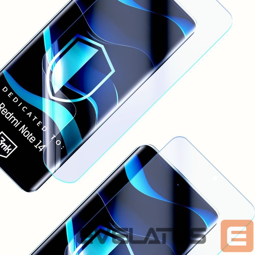 Kitos prekės 3MK Hybrid glass 3mk FlexibleGlass for Xiaomi Redmi Note 14 5G
