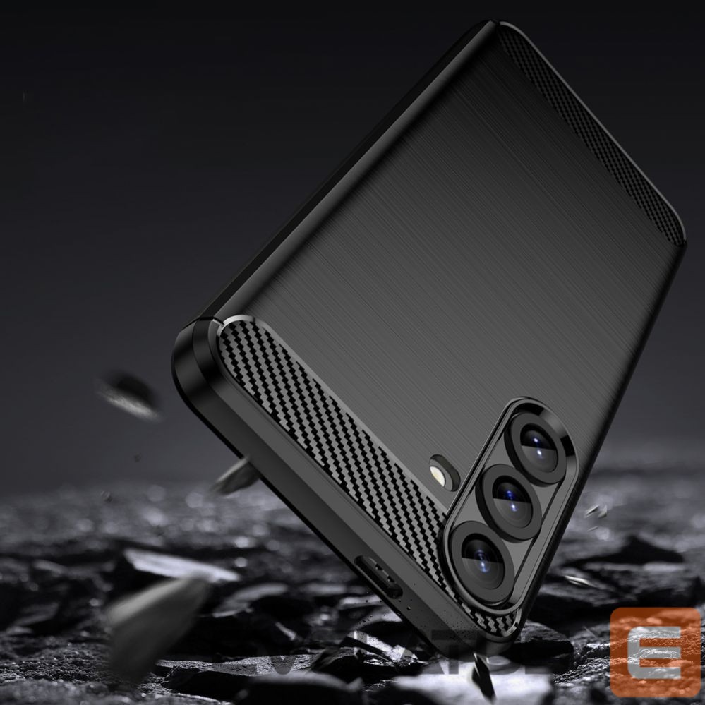 Kitos prekės Hurtel Carbon Case for Samsung Galaxy S25+ - Black