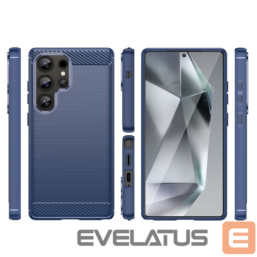 Kitos prekės Hurtel Carbon Case for Samsung Galaxy S25 Ultra - Blue