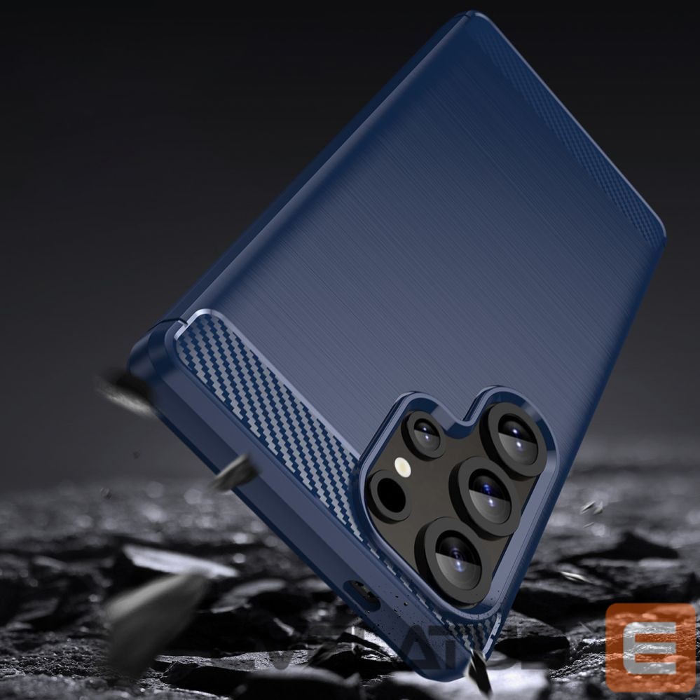 Kitos prekės Hurtel Carbon Case for Samsung Galaxy S25 Ultra - Blue