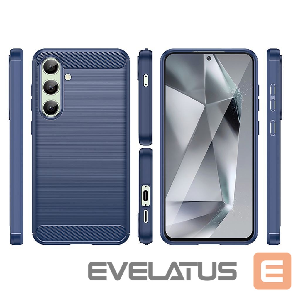 Kitos prekės Hurtel Carbon Case for Samsung Galaxy S24 FE - Blue