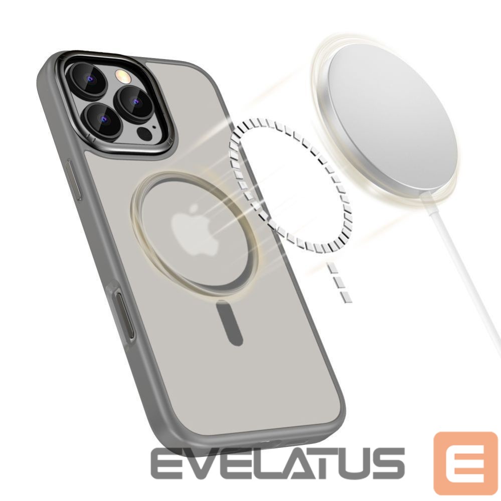 Kitos prekės Tech-Protect Tech-Protect MagEdge MagSafe case for iPhone 16 Pro Max - titanium