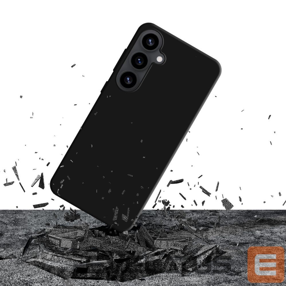 Kitos prekės 3MK 3mk Silicone Case for Samsung Galaxy S25+ - Black