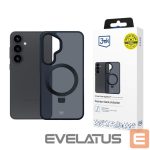 Kitos prekės 3MK  3mk Smoke Case Mag&Stand for Samsung Galaxy S25+ - black 